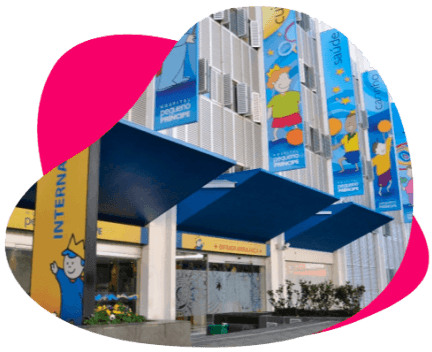 Foto da Sede do hospital Pequeno Princípe